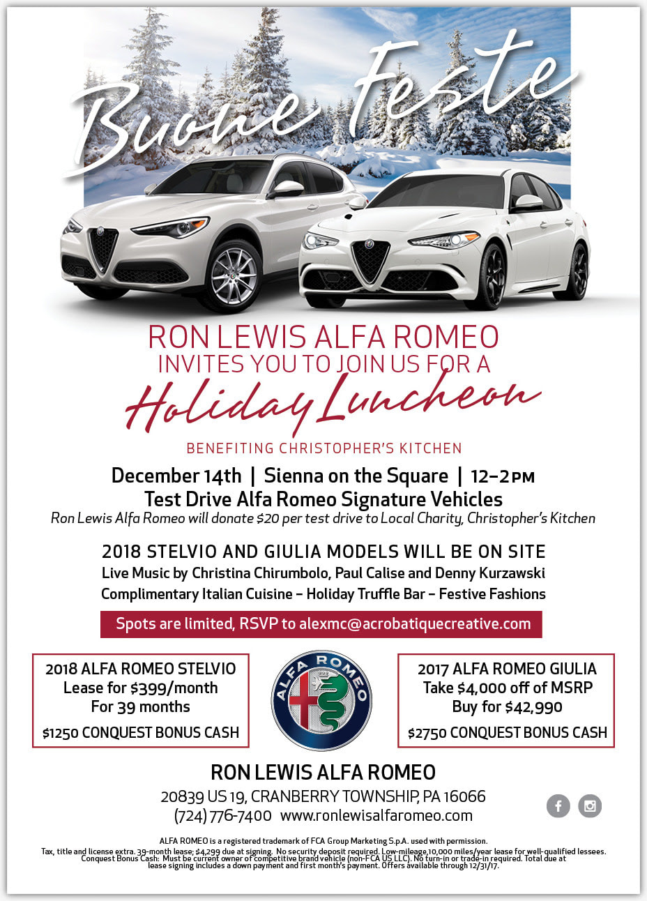 Ron Lewis Alfa Romeo Holiday Luncheon